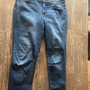 Vintage American raw hem jeans